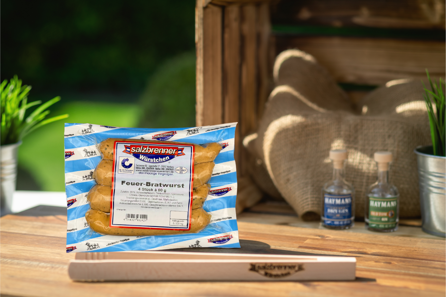 Feuer-Bratwurst (4x80g)