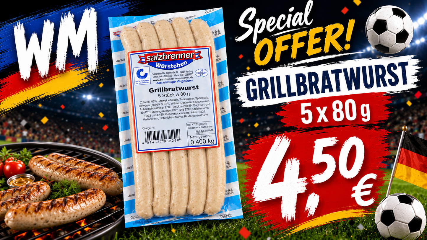 Grillbratwurst (5x80g)