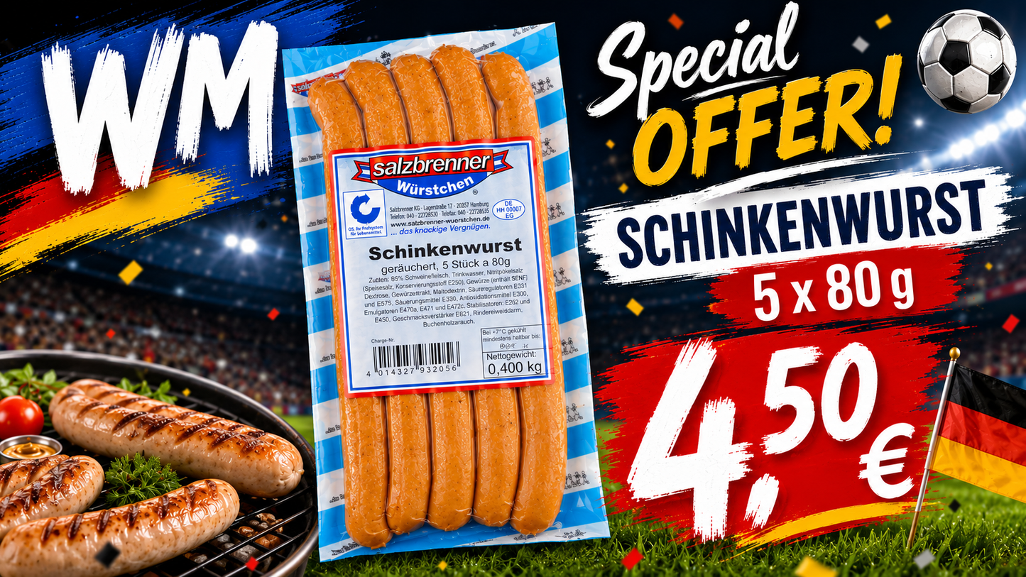 Schinkenwurst (5x80g)